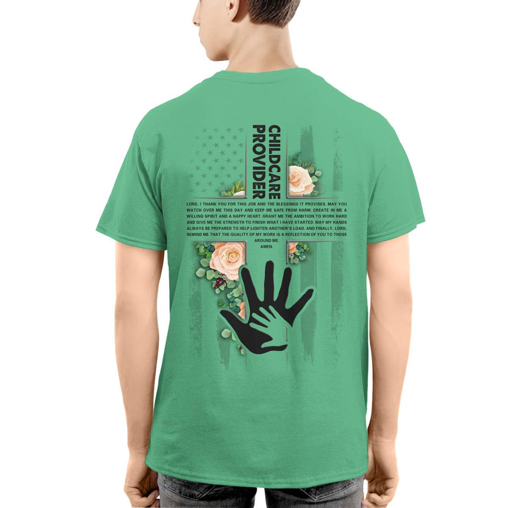 Awesome Childcare Provider-T-shirt-#F060824BLESI9BCHPRZ4