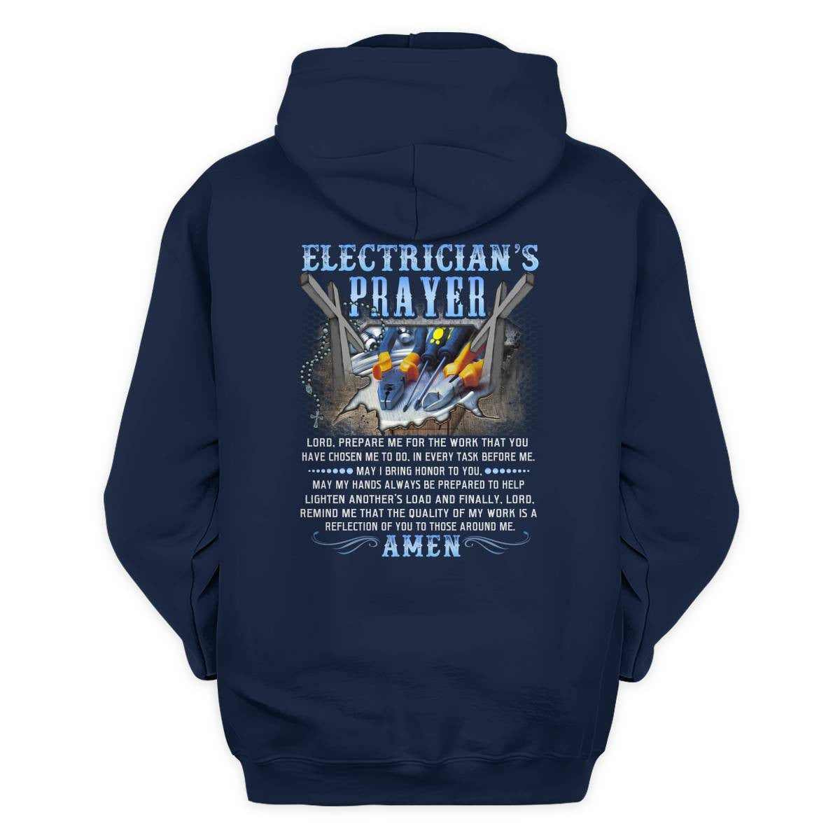 Awesome Electrician's Prayer-Hoodie - grunx260804-0069