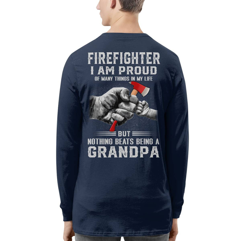 Awesome Firefighter-T-shirt - grunx260804-0147