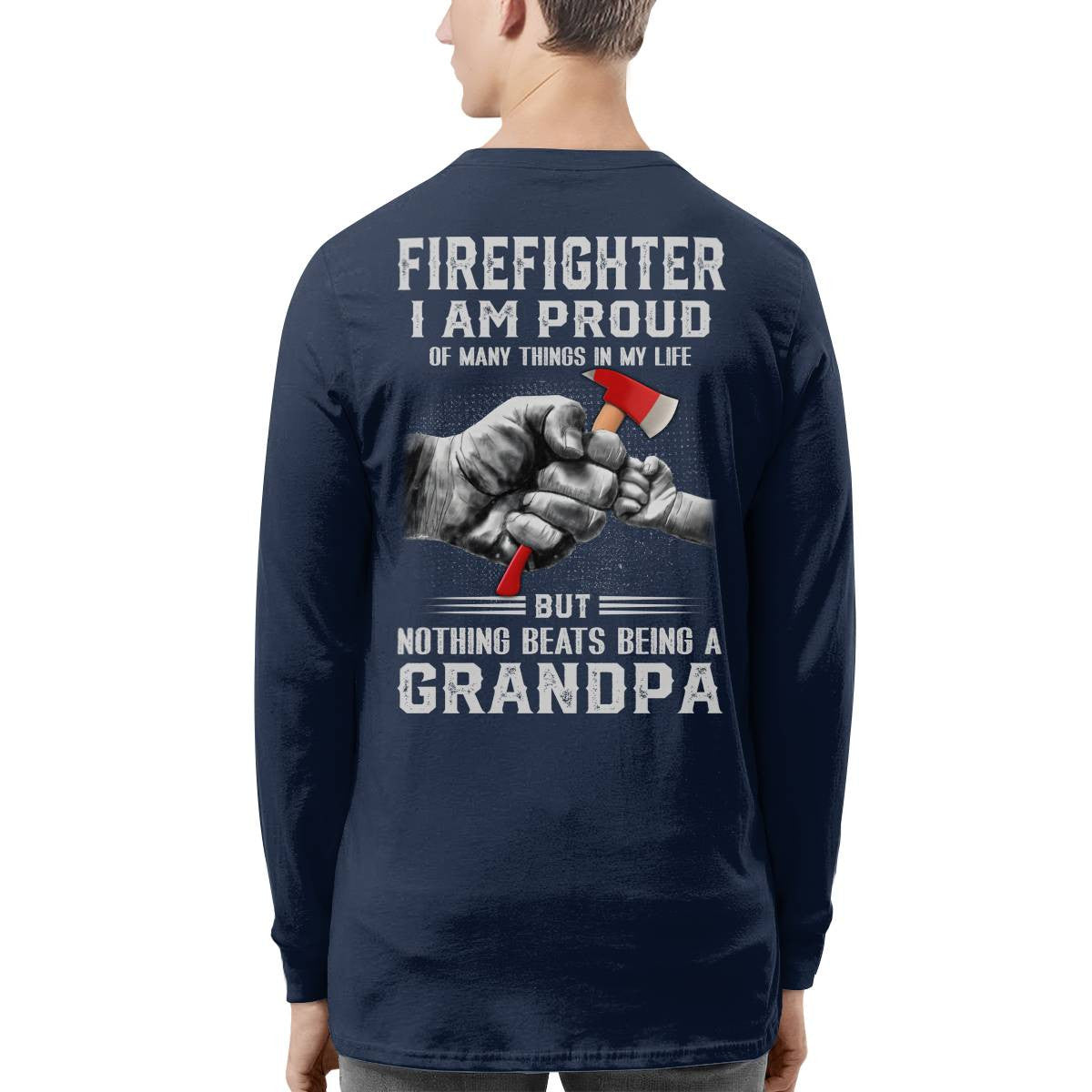 Awesome Firefighter-T-shirt - grunx260804-0147