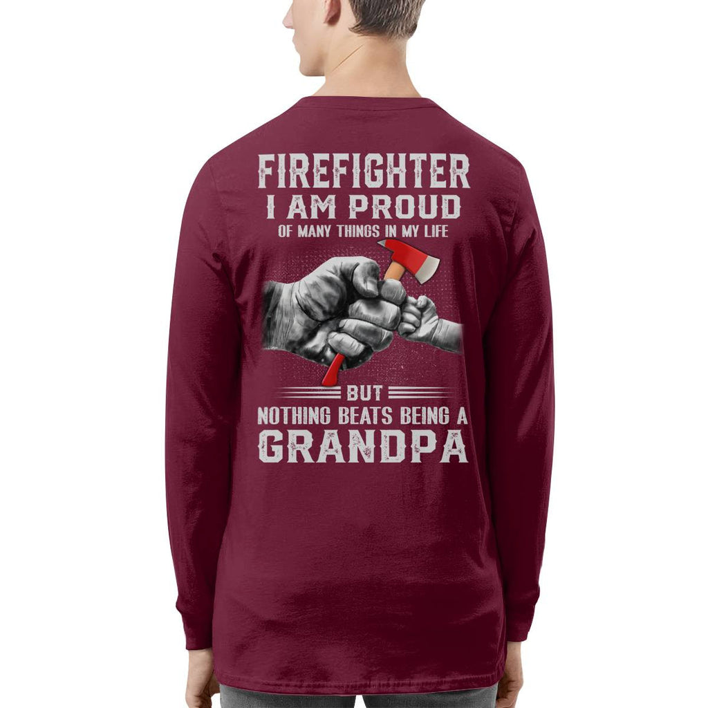 Awesome Firefighter-T-shirt - grunx260804-0147