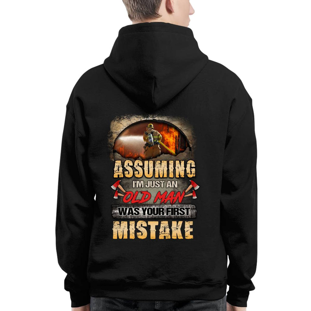 Awesome Firefighter-T-shirt - grunx260804-0155