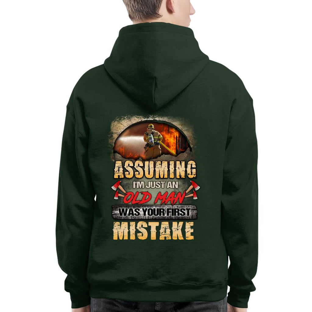 Awesome Firefighter-T-shirt - grunx260804-0155