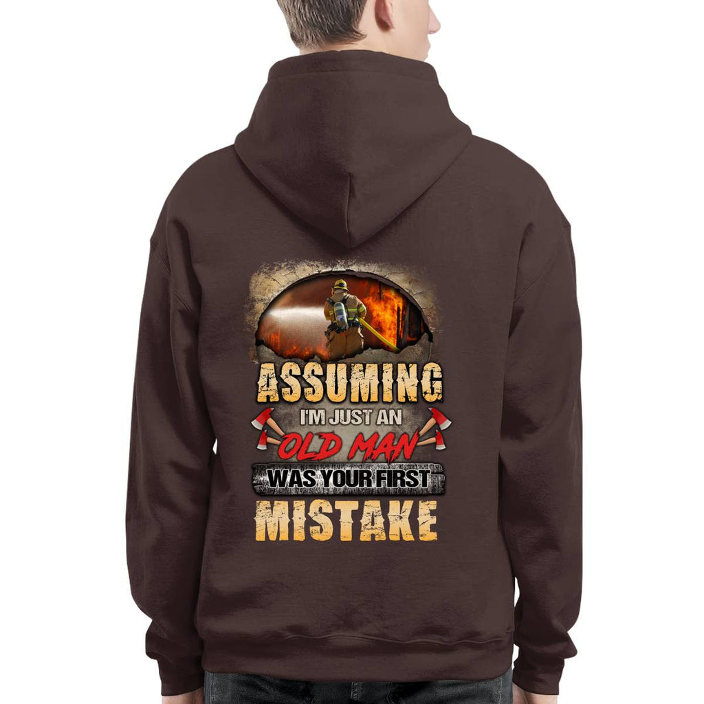 Awesome Firefighter-T-shirt - grunx260804-0155