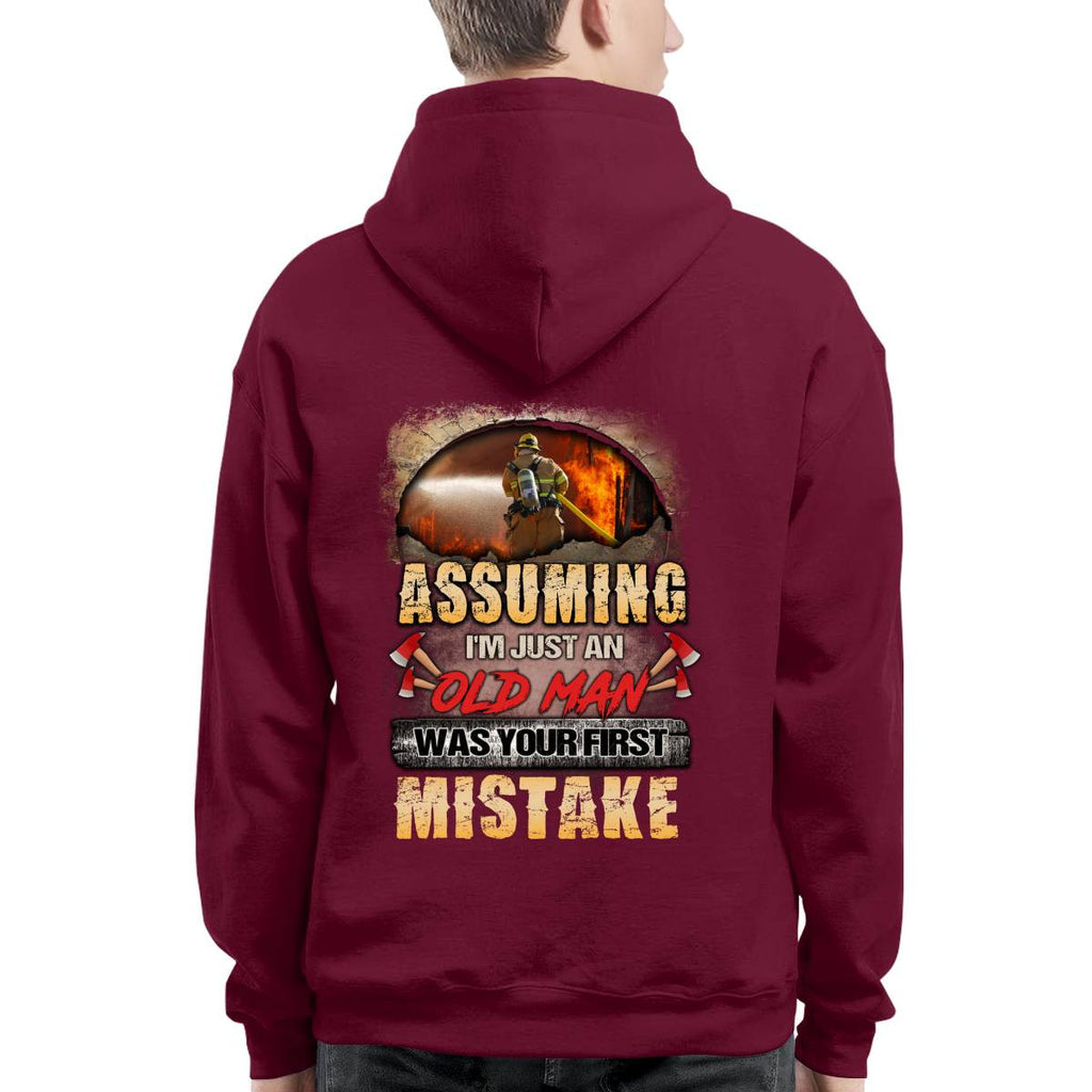 Awesome Firefighter-T-shirt - grunx260804-0155