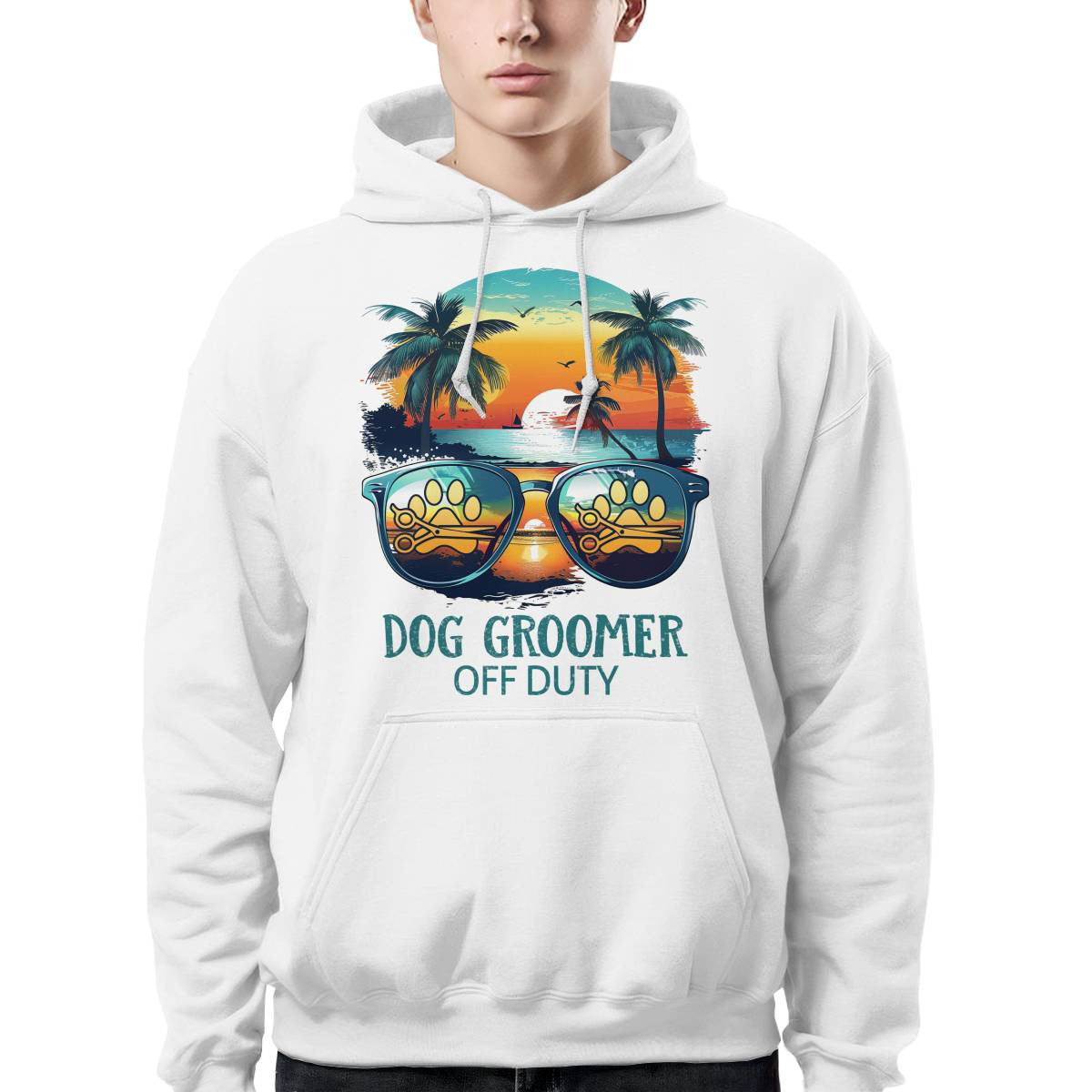 Awesome Dog Groomer-T-shirt - grunx260804-0034