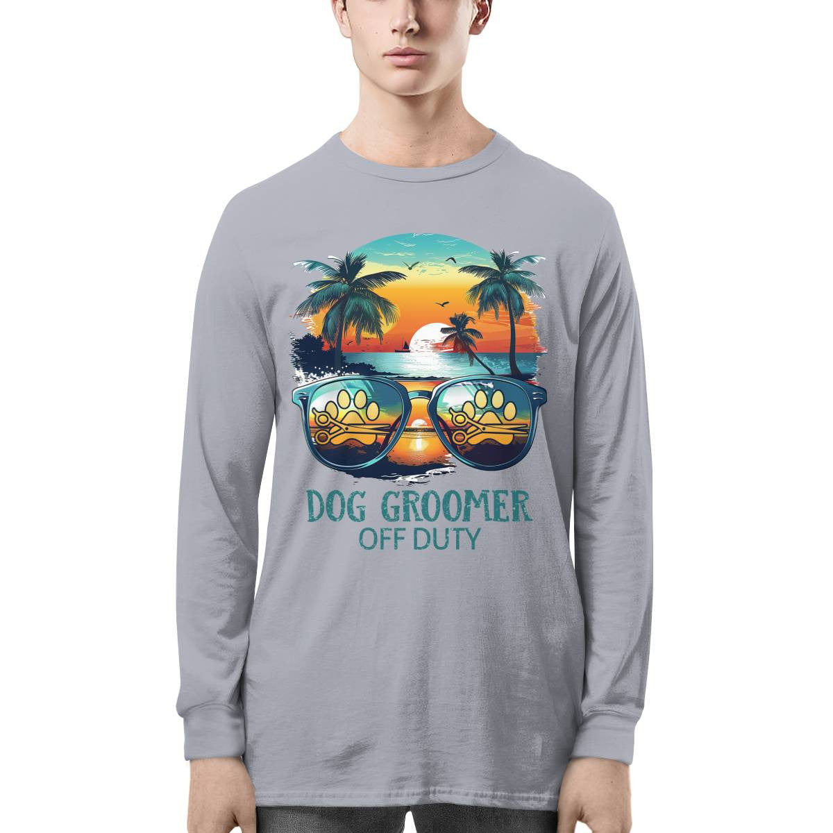 Awesome Dog Groomer-T-shirt - grunx260804-0034