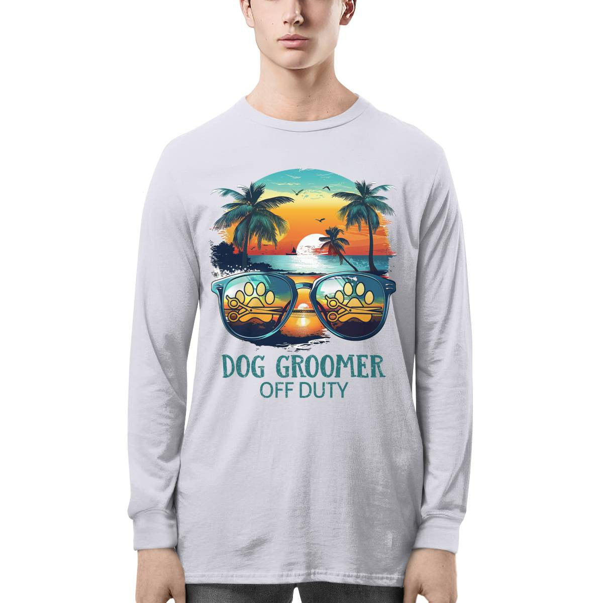 Awesome Dog Groomer-T-shirt - grunx260804-0034