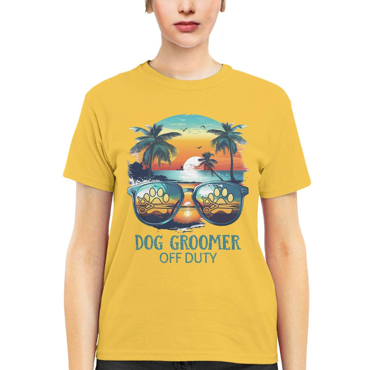 Awesome Dog Groomer-T-shirt - grunx260804-0034