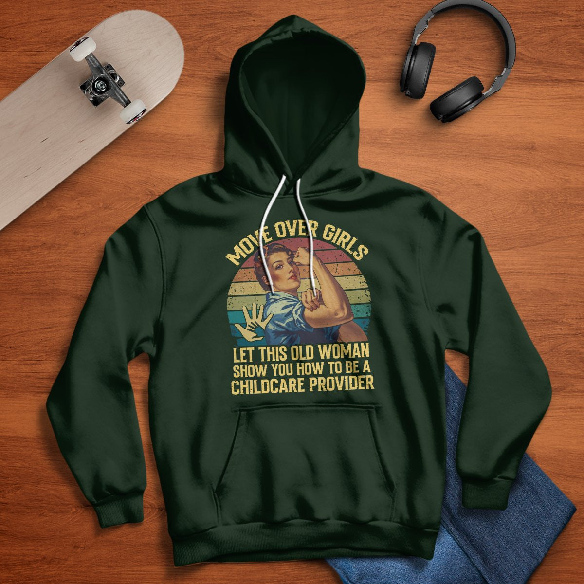 Awesome Childcare Provider-Hoodie-#F011124OVGIR2FCHPRZ4