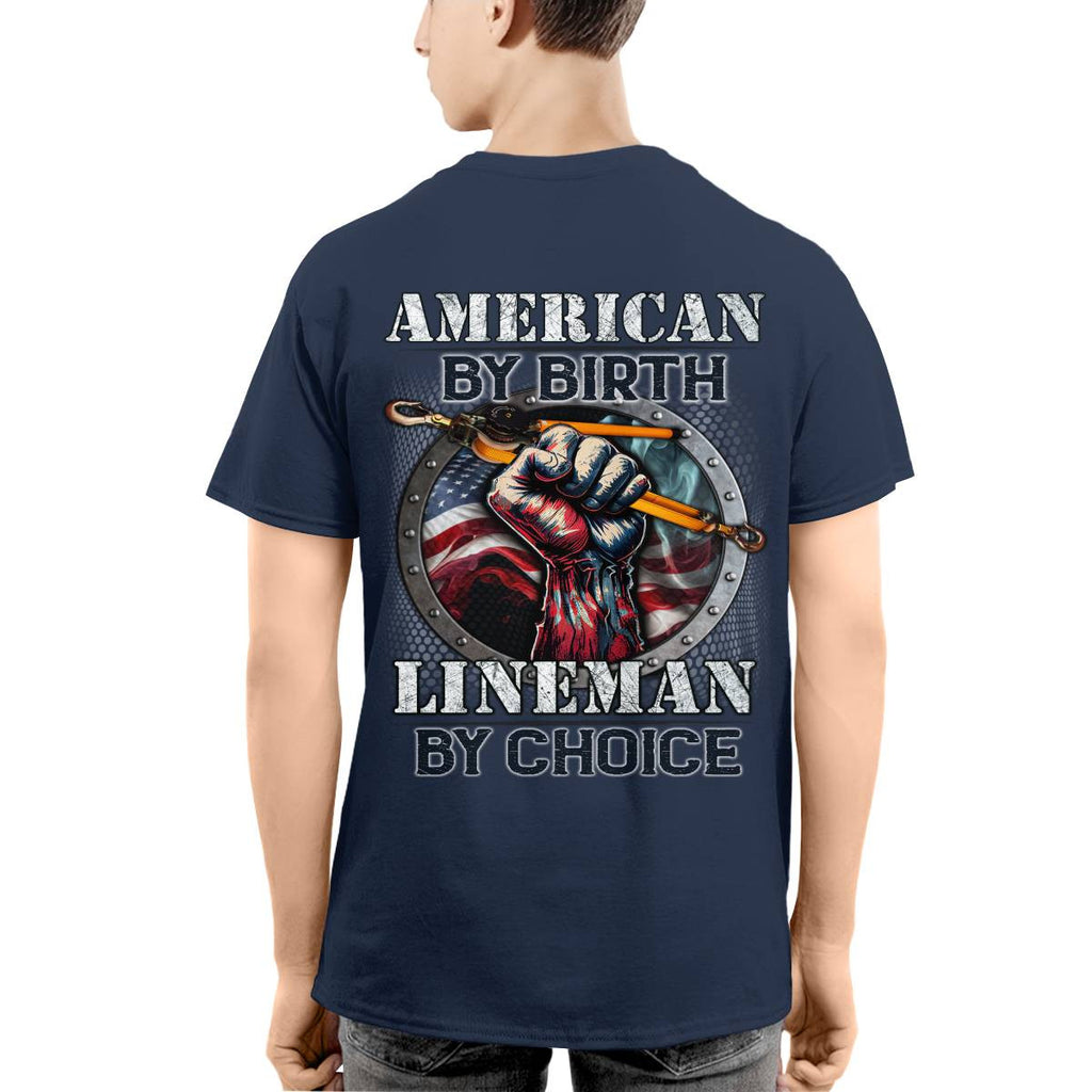 American By Birth Lineman By Choice-Hoodie - grunx260804-0132