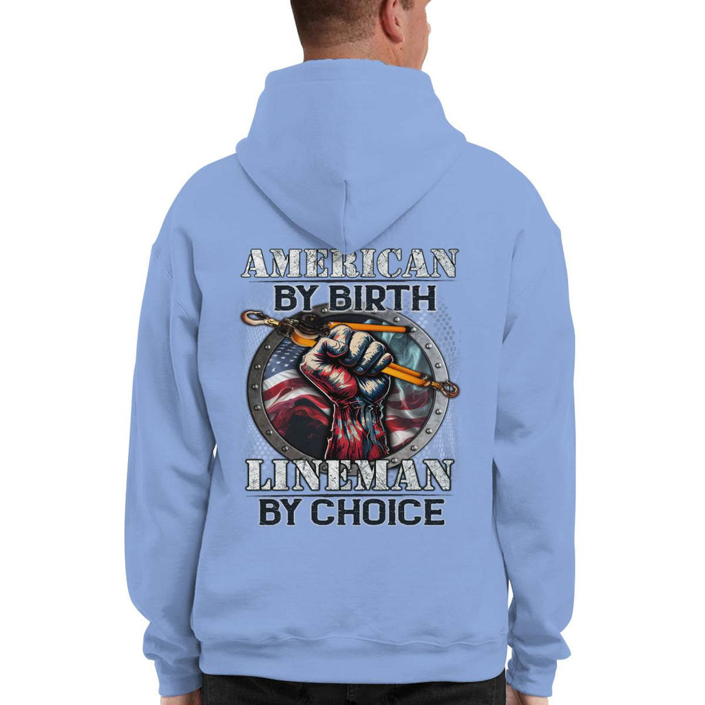 American By Birth Lineman By Choice-Hoodie - grunx260804-0132