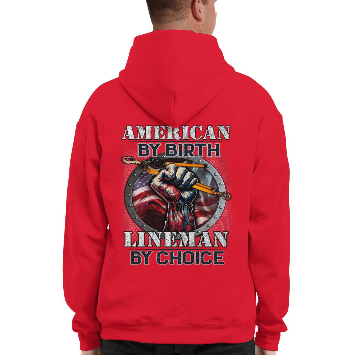 American By Birth Lineman By Choice-Hoodie - grunx260804-0132