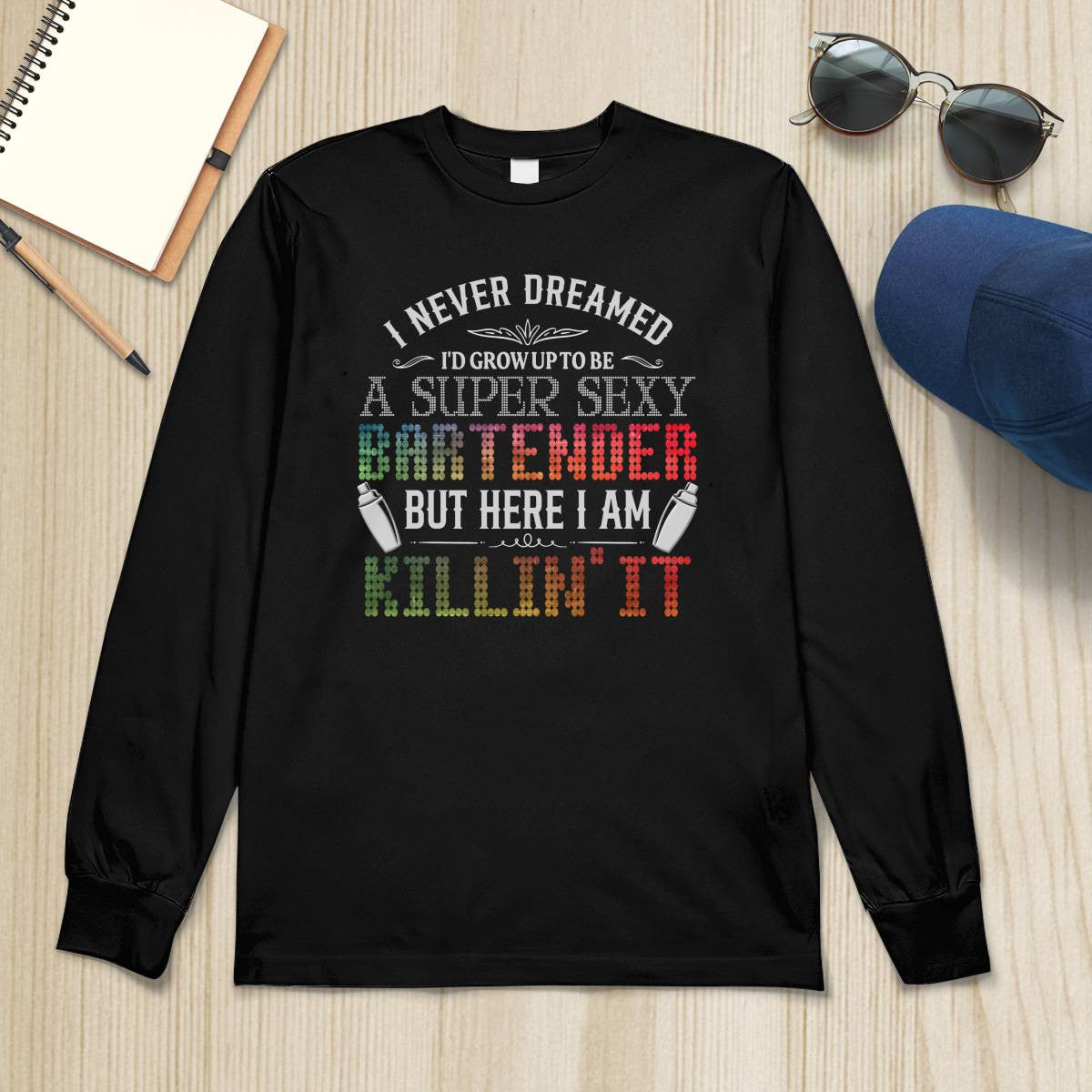 Awesome Bartender -T-Shirt-#F270924HERIM4FBARTZ4