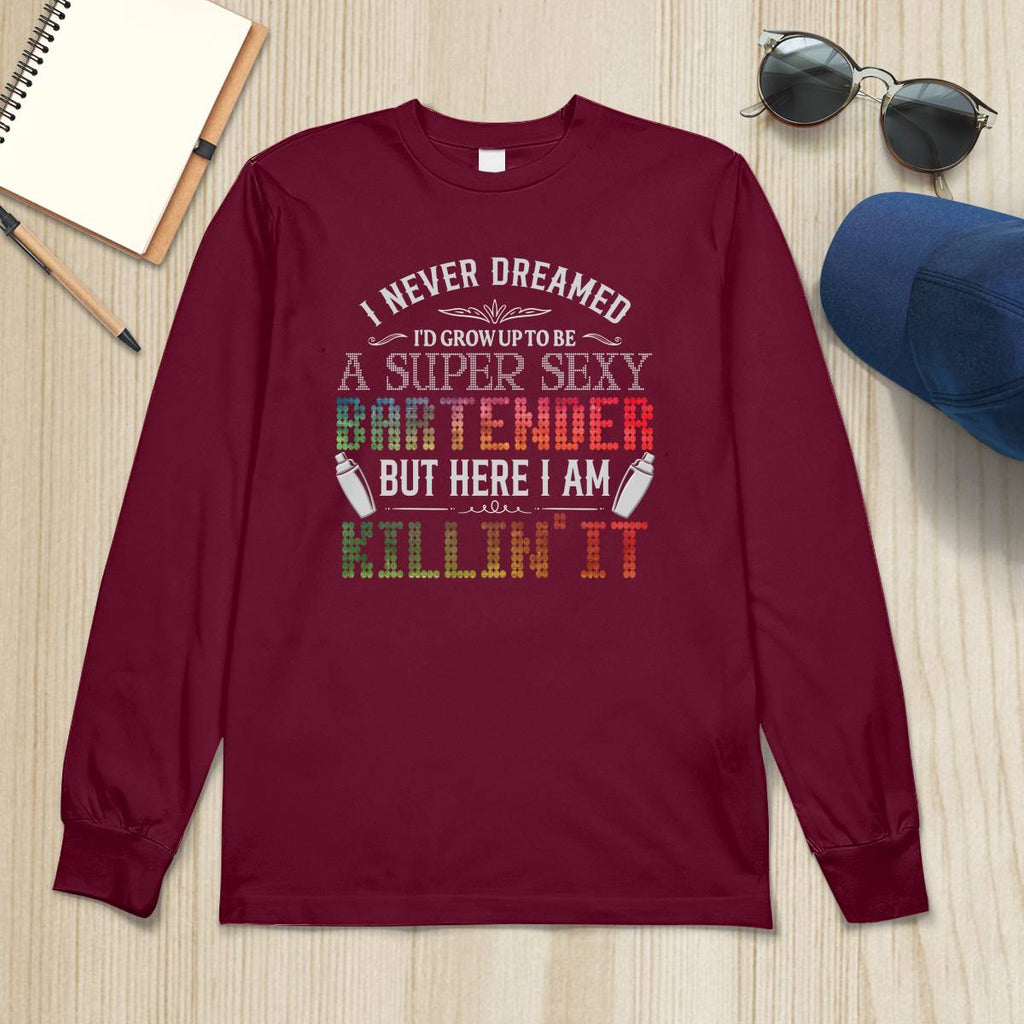 Awesome Bartender -T-Shirt-#F270924HERIM4FBARTZ4
