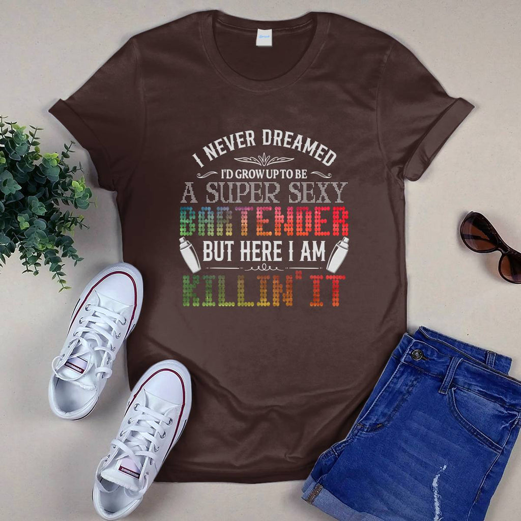 Awesome Bartender -T-Shirt-#F270924HERIM4FBARTZ4