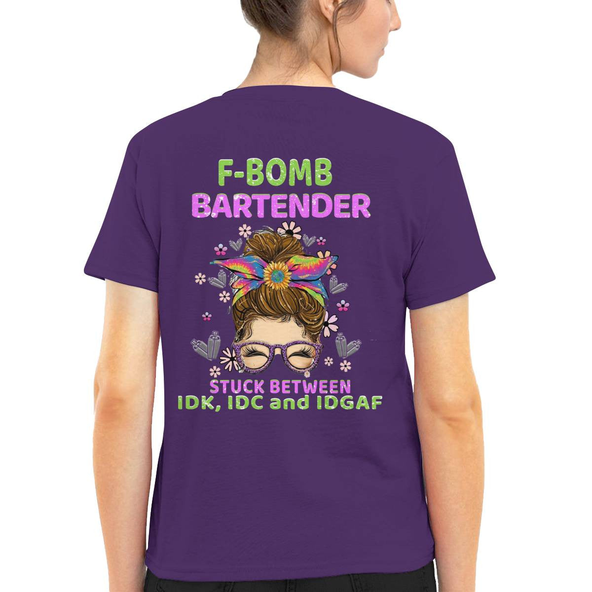 Awesome Bartender-T-shirt-#F310724FBOMB5BBARTZ4
