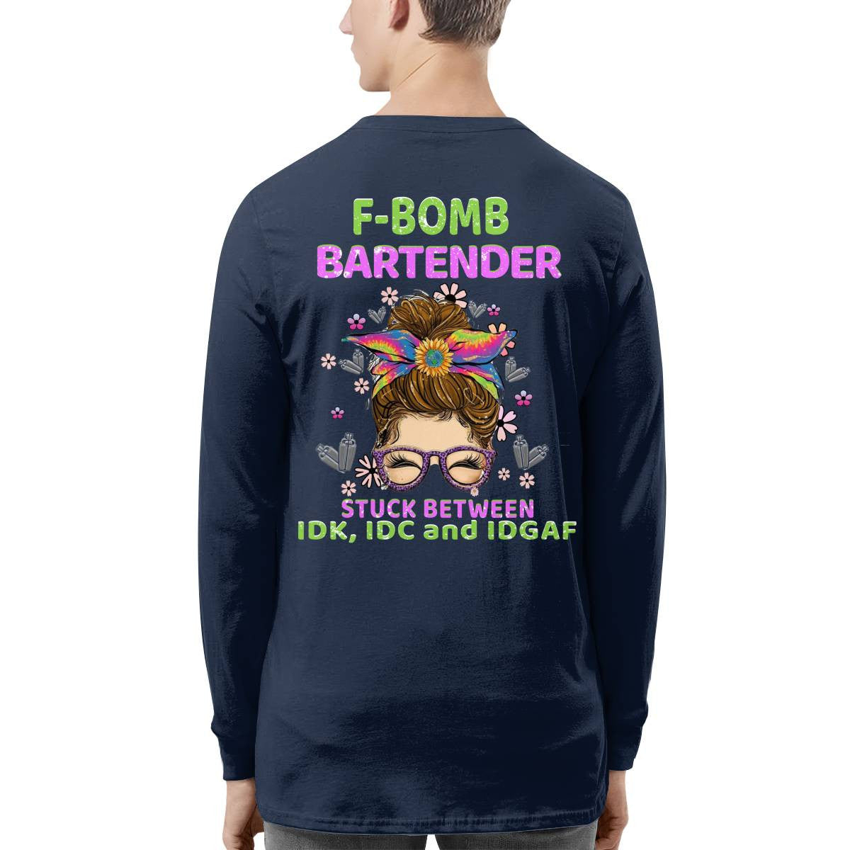 Awesome Bartender-T-shirt-#F310724FBOMB5BBARTZ4