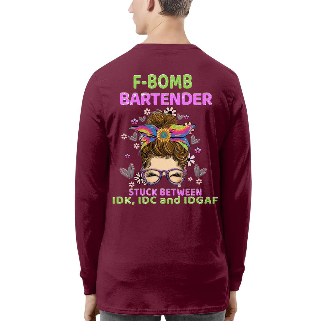 Awesome Bartender-T-shirt-#F310724FBOMB5BBARTZ4