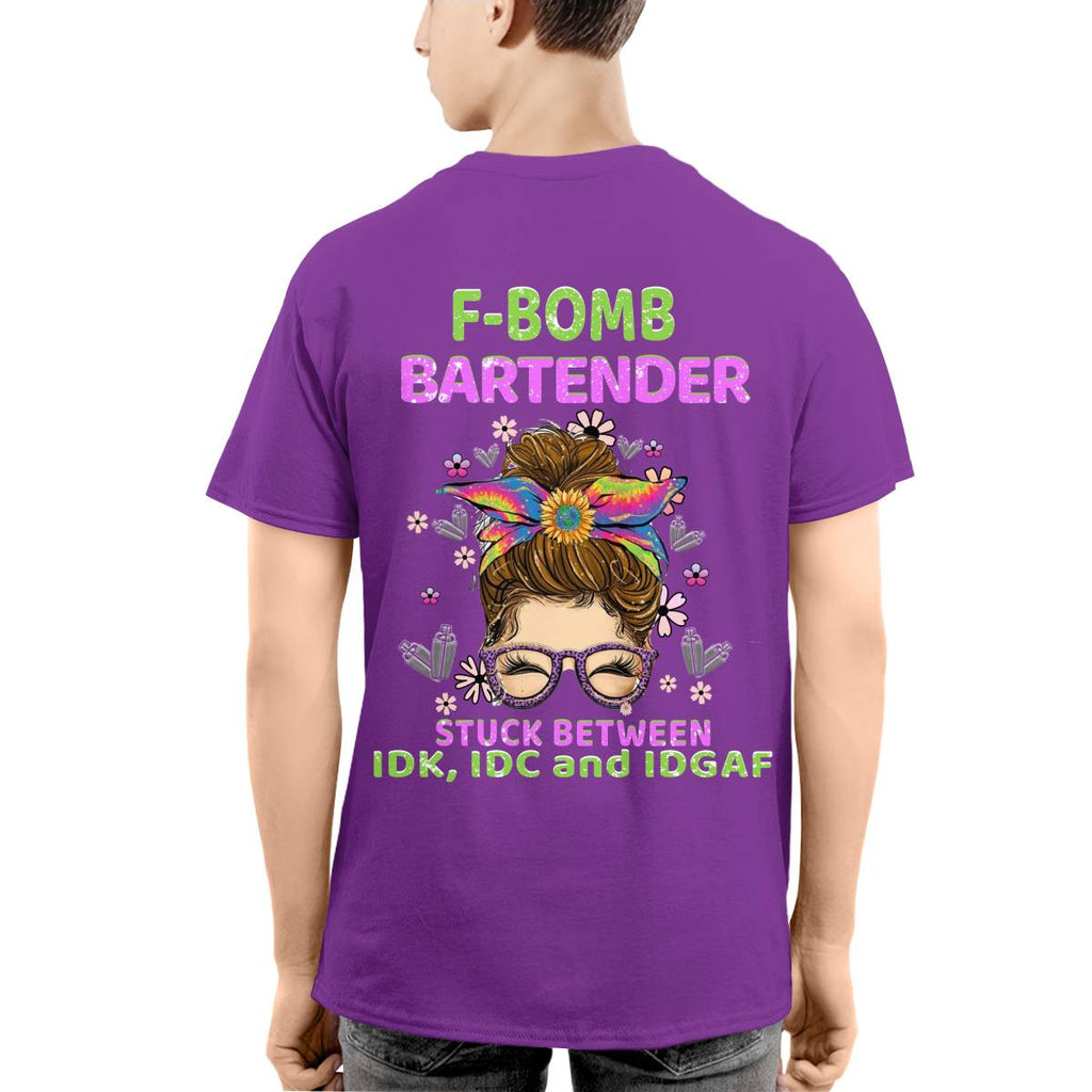 Awesome Bartender-T-shirt-#F310724FBOMB5BBARTZ4