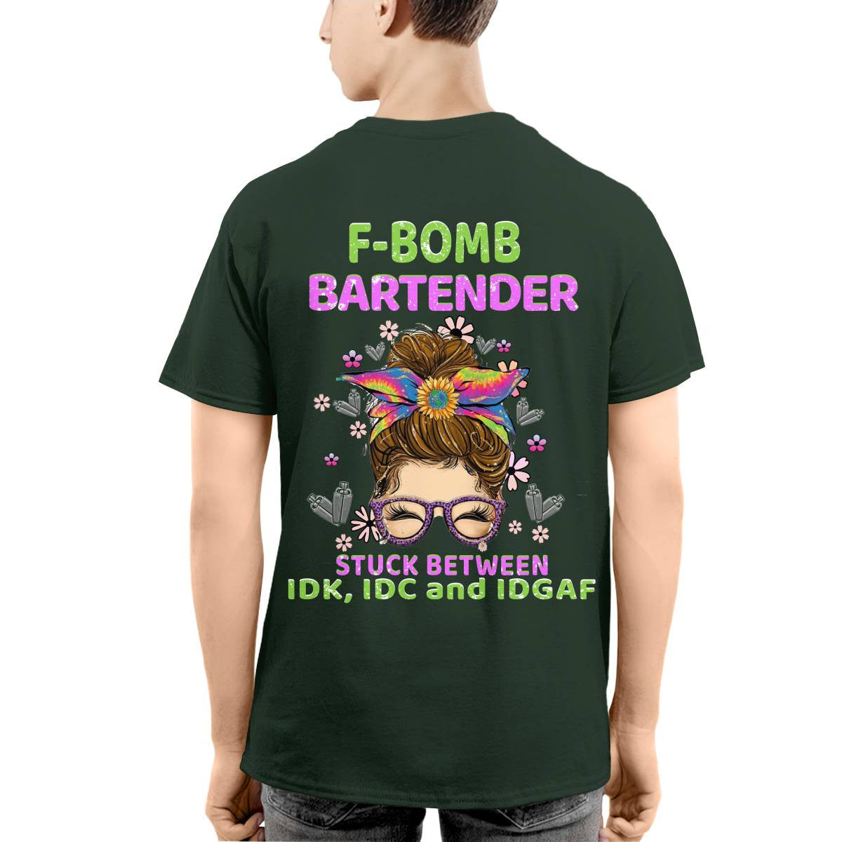 Awesome Bartender-T-shirt-#F310724FBOMB5BBARTZ4