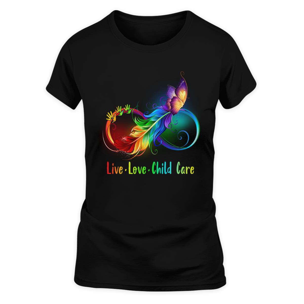 Awesome Childcare Provider -T-shirt-#F200624LIVLO13FCHPRZ4