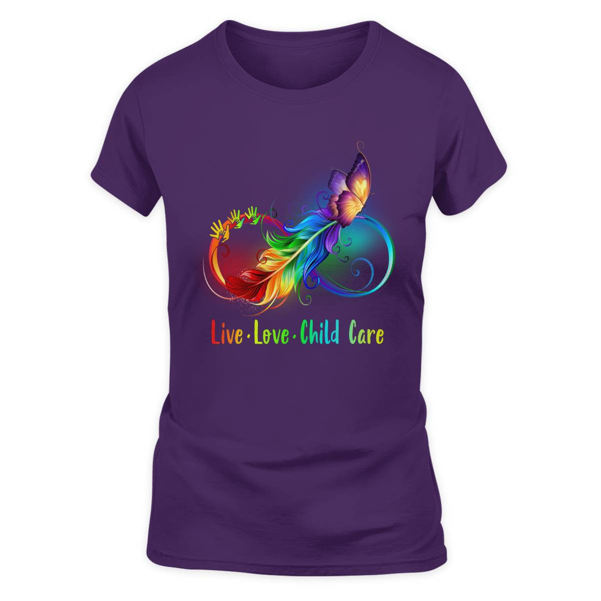 Awesome Childcare Provider -T-shirt-#F200624LIVLO13FCHPRZ4