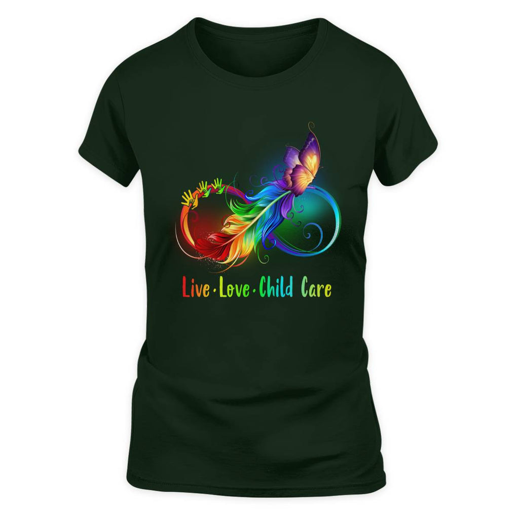 Awesome Childcare Provider -T-shirt-#F200624LIVLO13FCHPRZ4