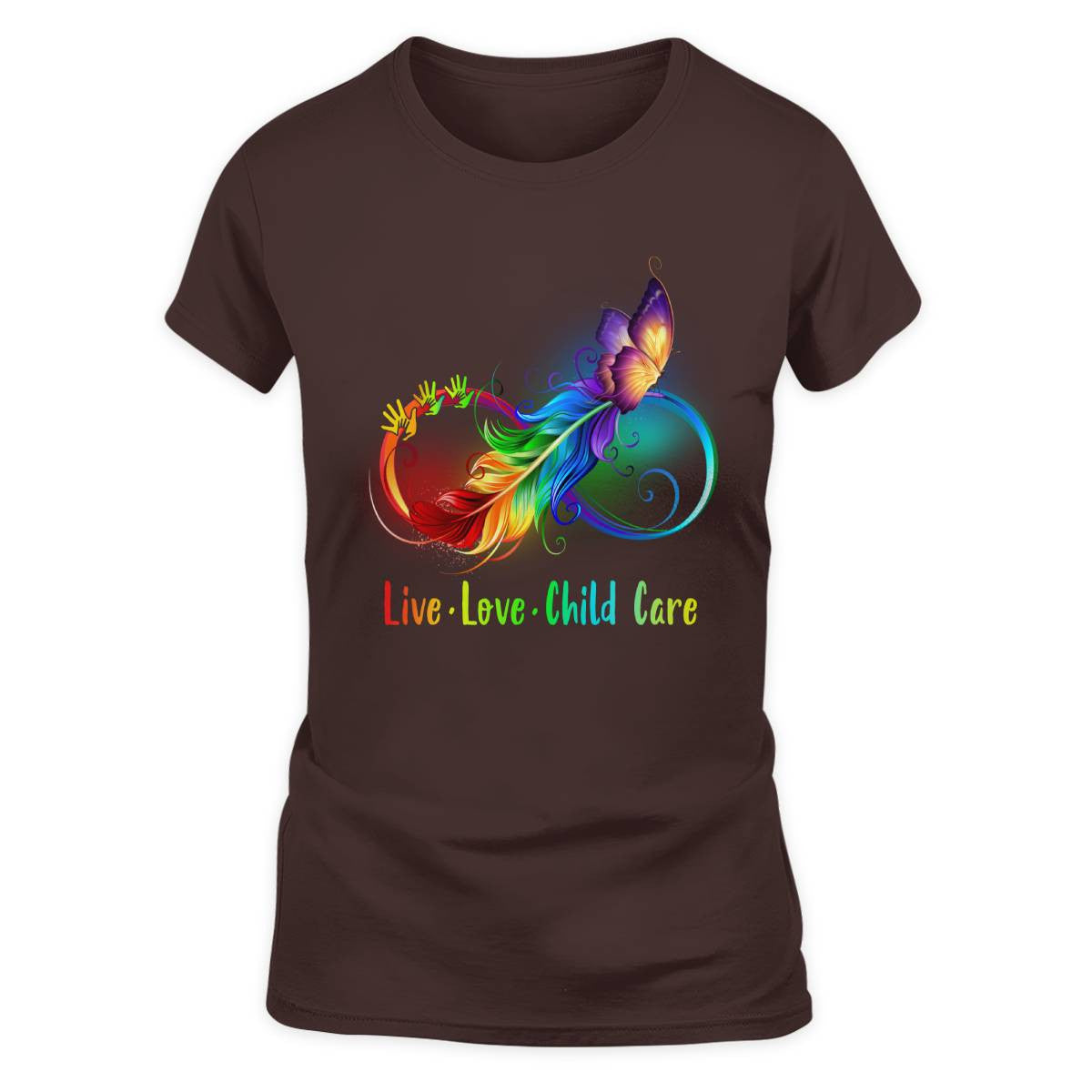Awesome Childcare Provider -T-shirt-#F200624LIVLO13FCHPRZ4