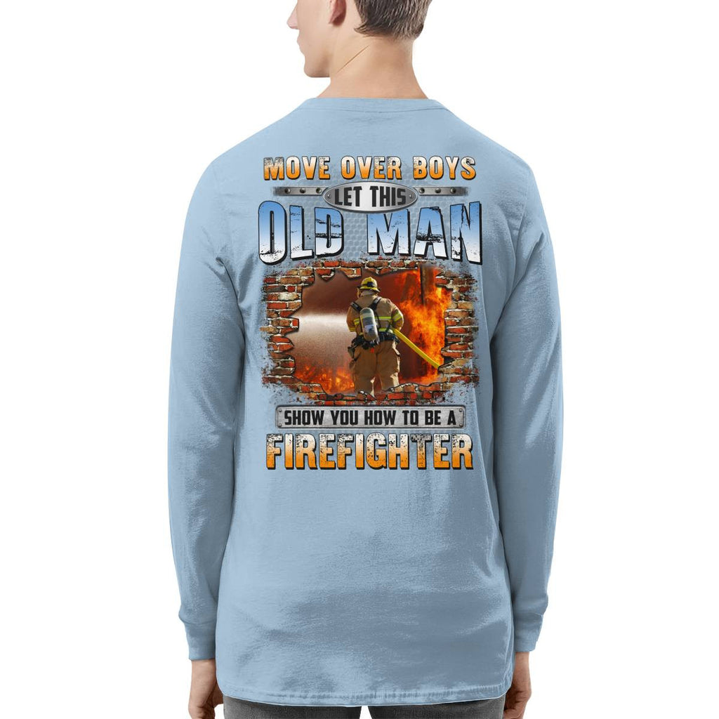 Awesome Firefighter-T-shirt - grunx260804-0151
