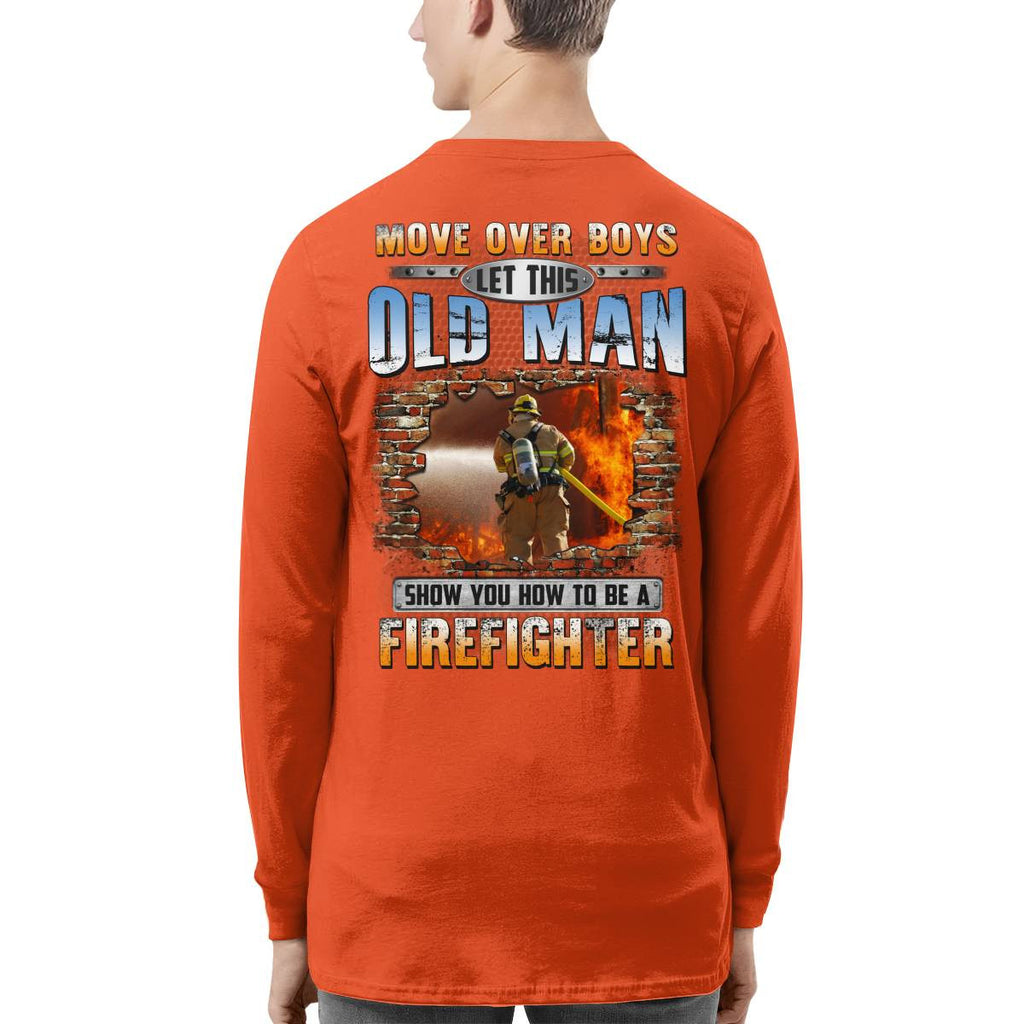 Awesome Firefighter-T-shirt - grunx260804-0151