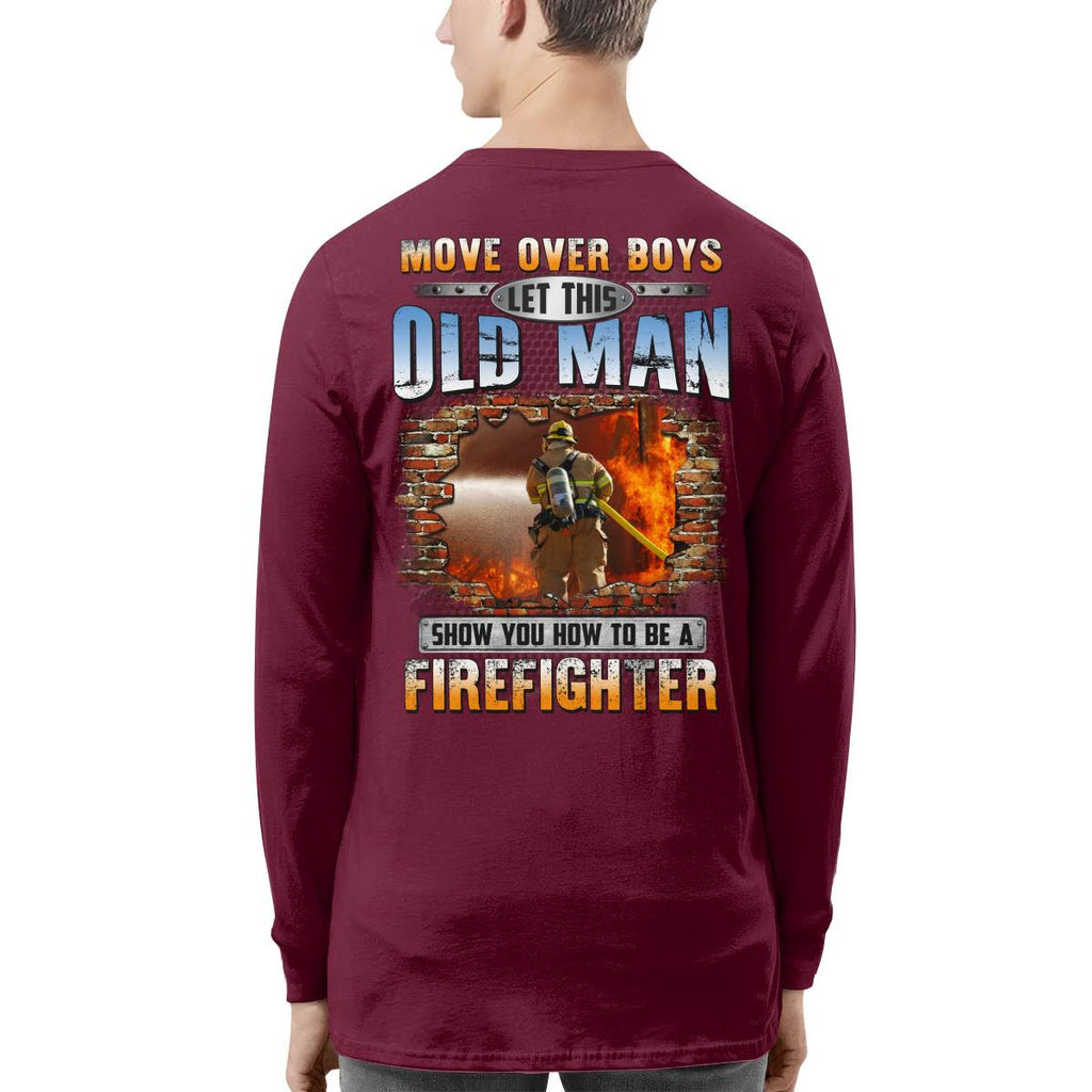 Awesome Firefighter-T-shirt - grunx260804-0151