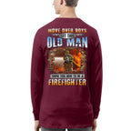 Awesome Firefighter-T-shirt - grunx260804-0151