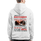 Awesome Bartender It's like mafia-T-shirt - grunx260804-0263