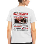 Awesome Bartender It's like mafia-T-shirt - grunx260804-0263