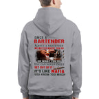 Awesome Bartender It's like mafia-T-shirt - grunx260804-0263