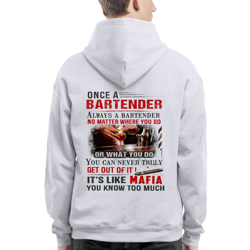 Awesome Bartender It's like mafia-T-shirt - grunx260804-0263