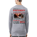 Awesome Bartender It's like mafia-T-shirt - grunx260804-0263
