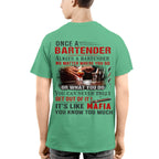 Awesome Bartender It's like mafia-T-shirt - grunx260804-0263