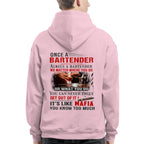 Awesome Bartender It's like mafia-T-shirt - grunx260804-0263