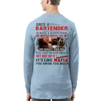 Awesome Bartender It's like mafia-T-shirt - grunx260804-0263