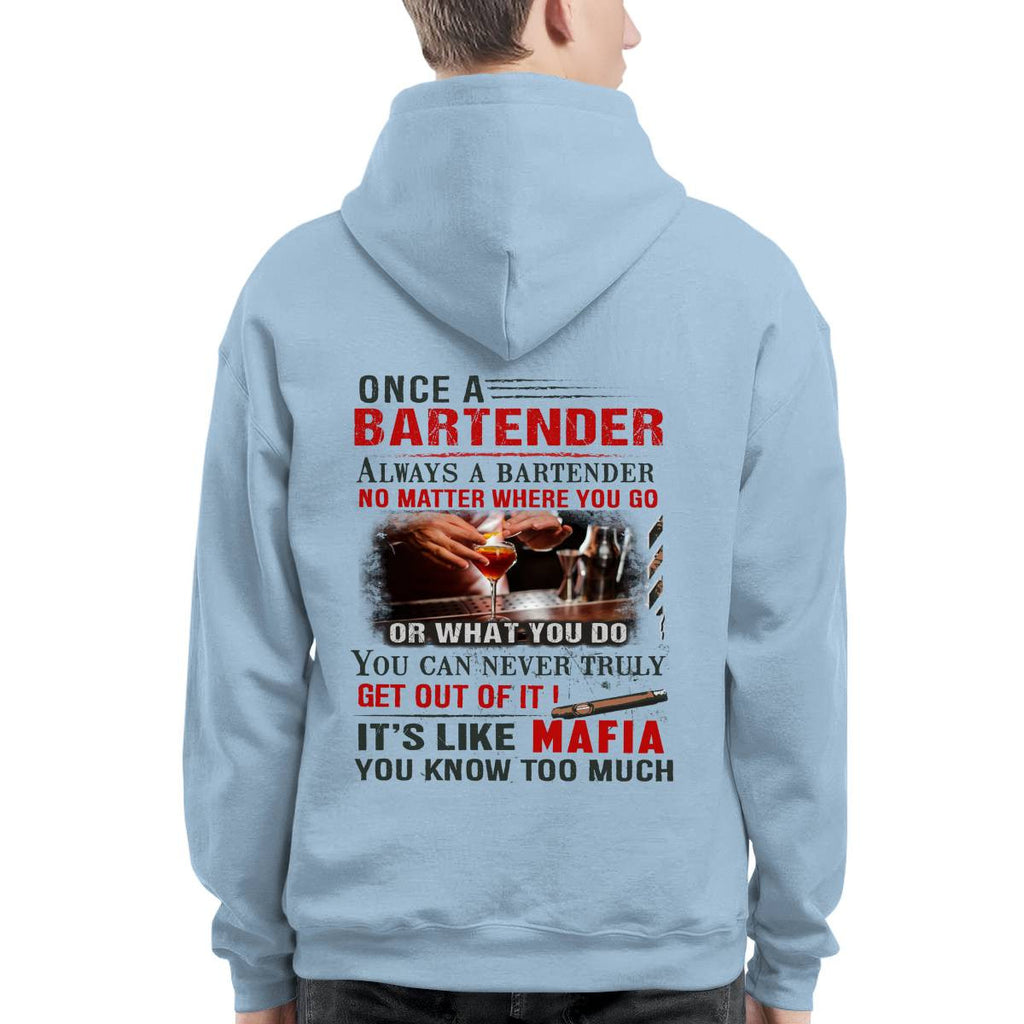 Awesome Bartender It's like mafia-T-shirt - grunx260804-0263