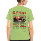 Awesome Bartender It's like mafia-T-shirt - grunx260804-0263