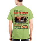 Awesome Bartender It's like mafia-T-shirt - grunx260804-0263