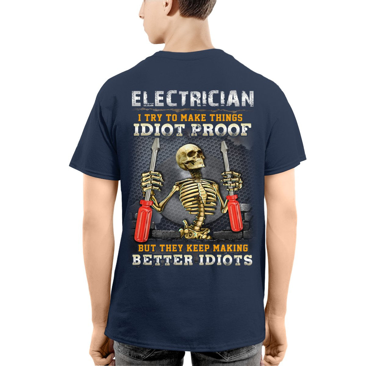 Awesome Electrician-Hoodie - grunx260804-0041