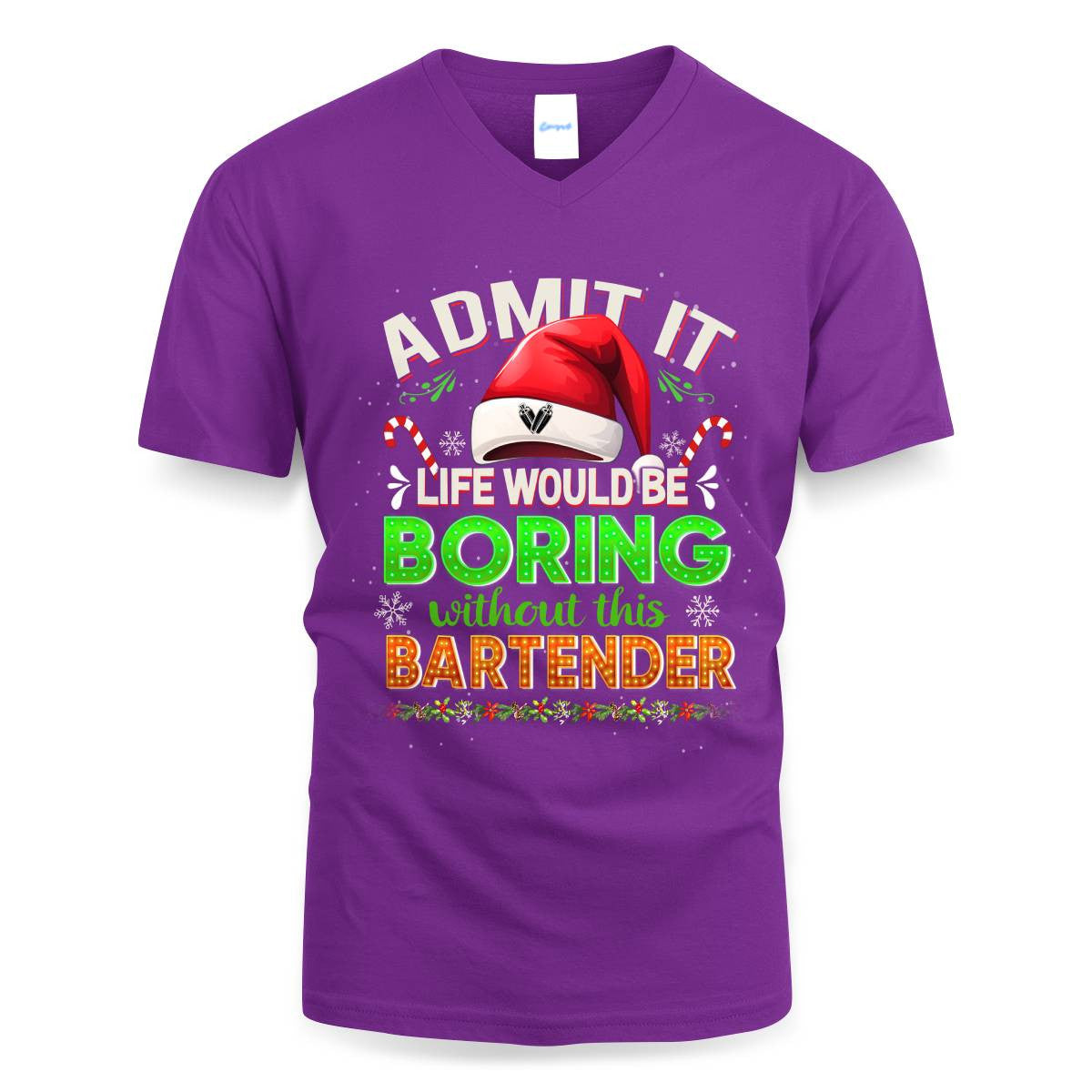 Admit It Life would be Boring Without This Bartender-Hoodie - grunx260804-0071