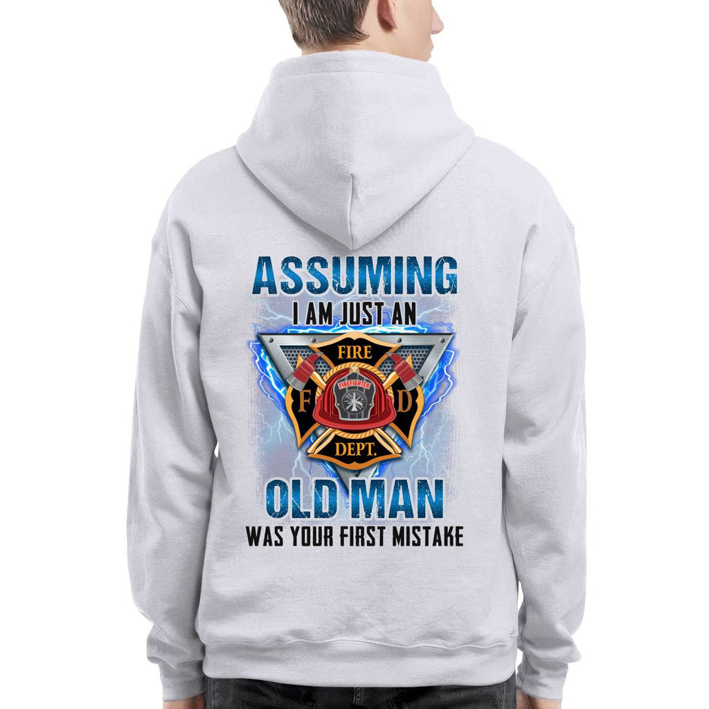 Awesome Firefighter-T-shirt - grunx260804-0148