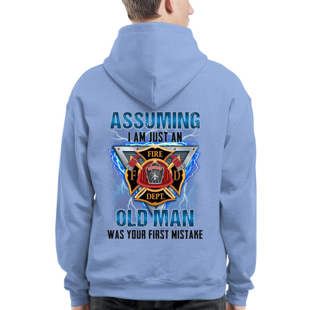 Awesome Firefighter-T-shirt - grunx260804-0148