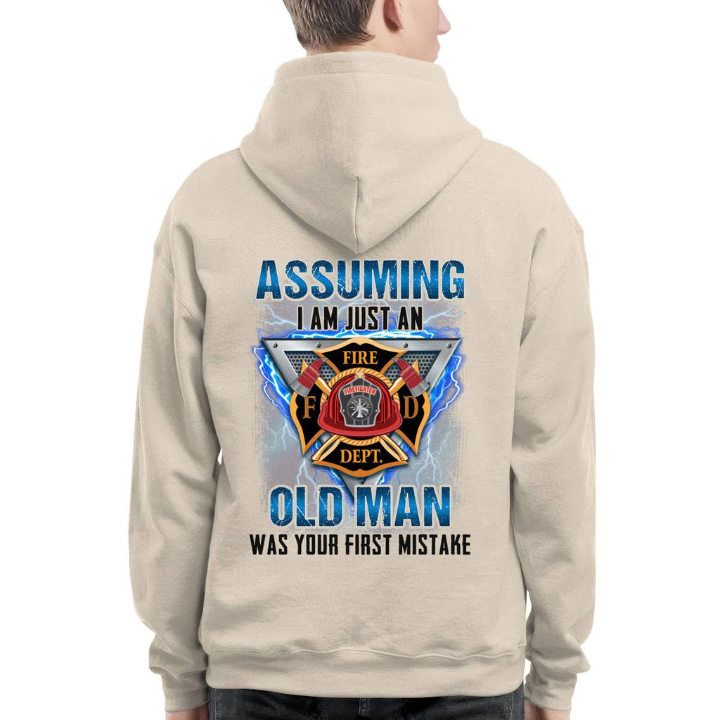 Awesome Firefighter-T-shirt - grunx260804-0148