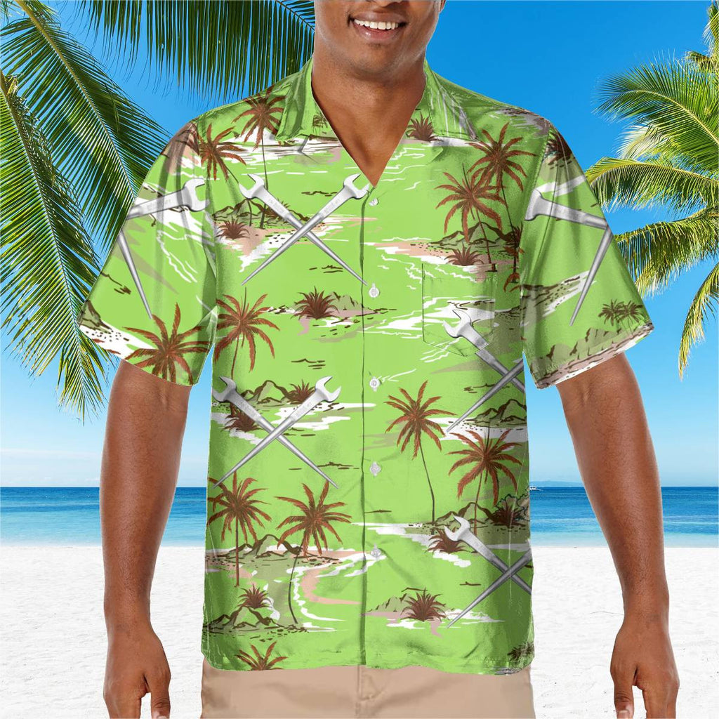 Awesome Ironworker- AOP Pocket Hawaiian Shirt - grunx260804-0284